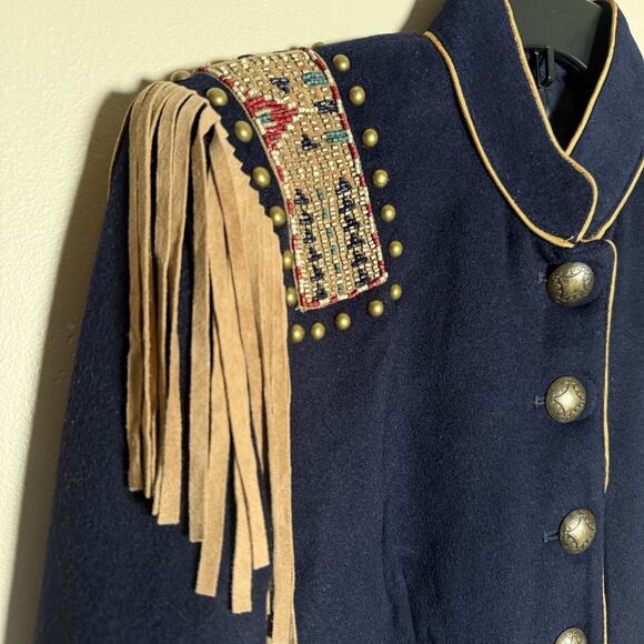 DOUBLE D RANCH Alamo Scout Jacket NEW WITH TAG, SMALL, 100% Wool, Style C2619 - Picture 4 of 13